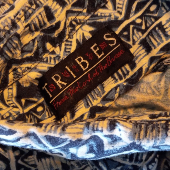 Vintage TRIBES short sleeve shirt - Picture 3 of 4